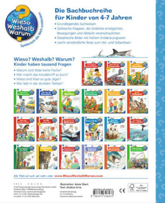 Kinder-Sachbuch "Wieso? Weshalb? Warum? - wir entdecken Meerestiere"