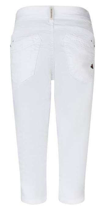 Caprihose "Malibu-Zip high Capri stretch twill"
