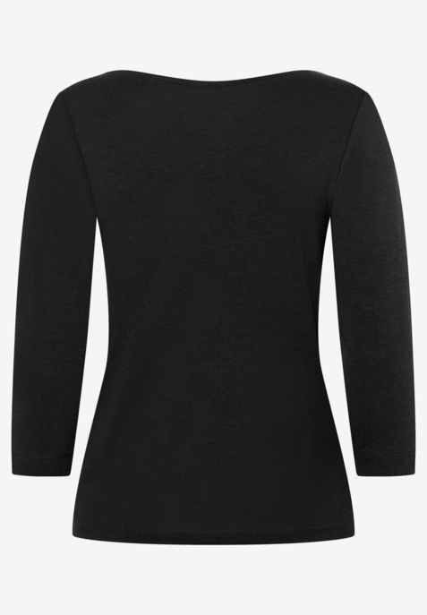 Basic Shirt with Slit Detail
