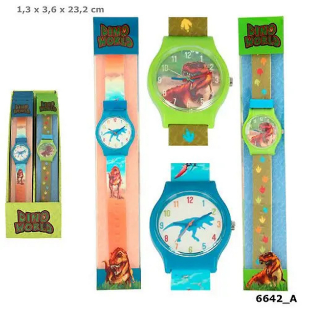 Dino World - Silikon-Armbanduhr