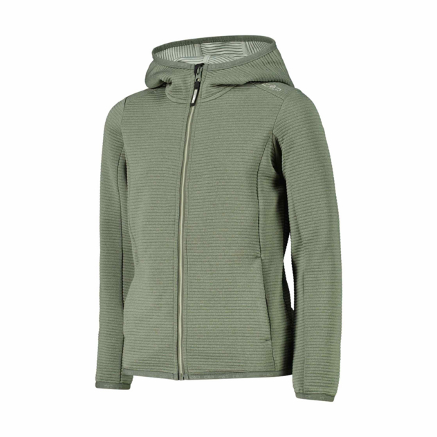Fleecejacke mit Kapuze