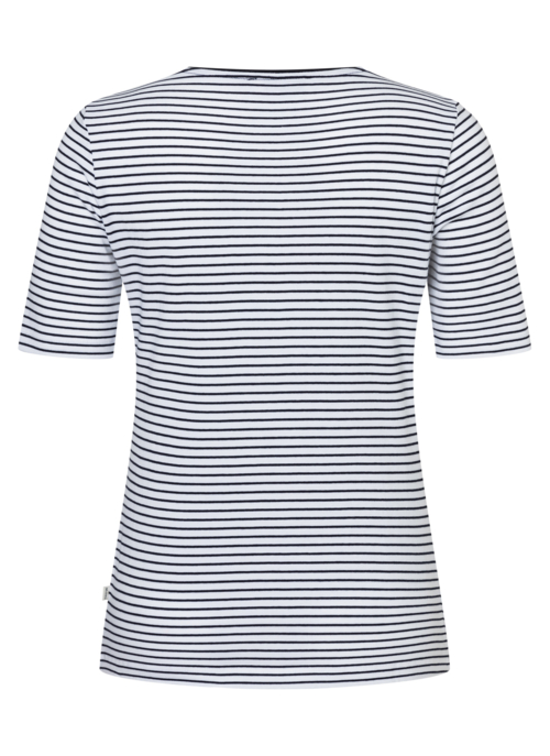 Rundhalsshirt aus Baumwolle
