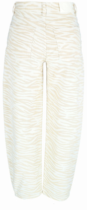Barrel-Jeans "Mari Clear Zebra"