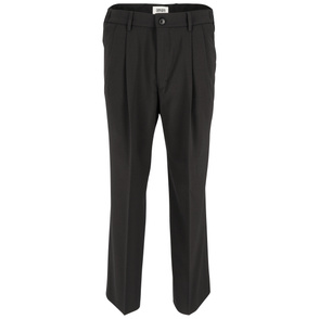Bundfaltenhose "Leek Wide"