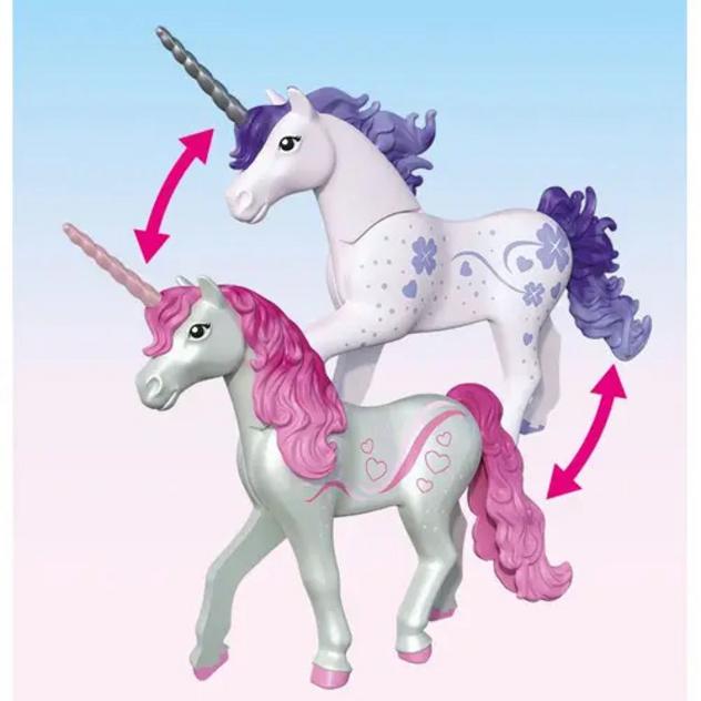 Magic Unicorns "Zauberhafter Einhorn-Stall für Mama und Fohlen"
