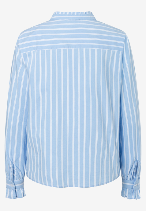 Bluse mit Stehkragen