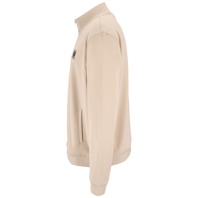 Sweatshirt mit durchgehendem Reißverschluss