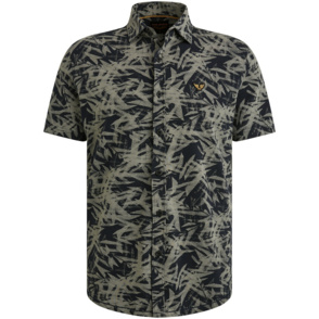 Hemd "Jersey Pique Print Leaf"
