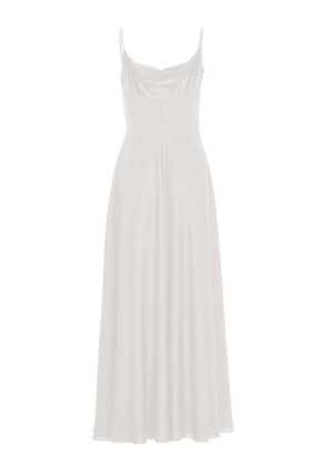 Abendkleid aus nachhaltigem Satin m