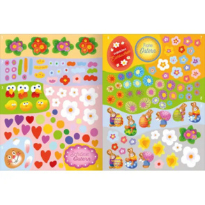 Sticker-Bastelheft "Ostern"