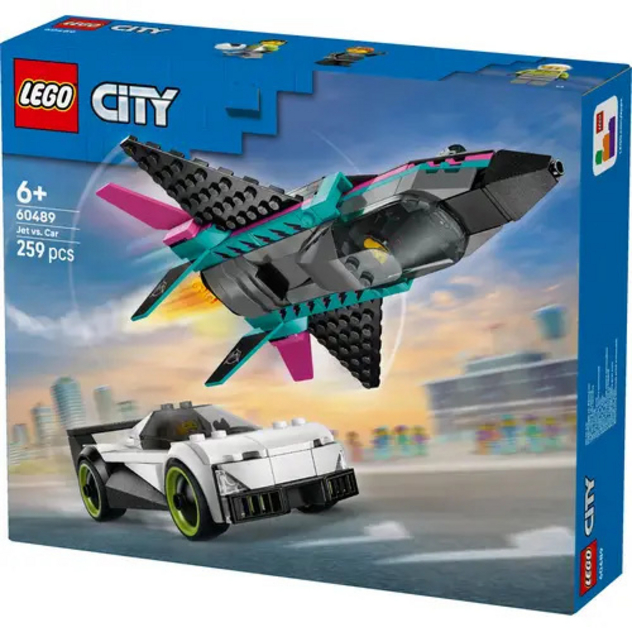 60489 Düsenflieger vs. Rennauto V29