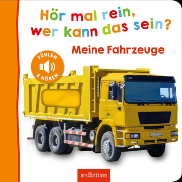 Sound- und Fühlbuch "Hör mal rein - Meine Fahrzeuge"