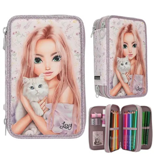 Federtasche "Blooming Kitty"