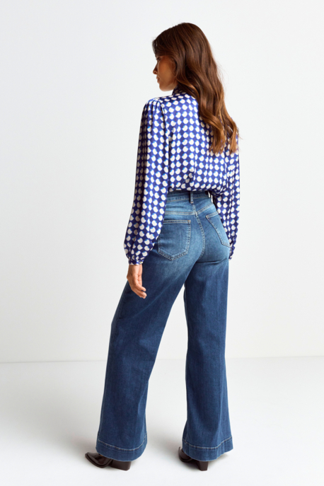 Printbluse