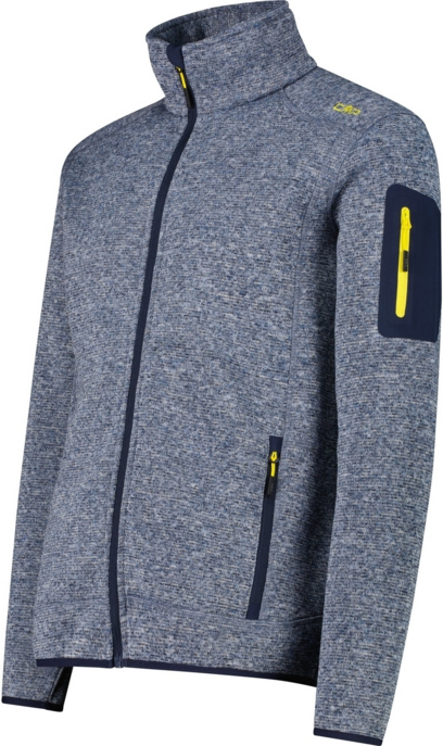 Schwere Fleecejacke Knit-Tech Meliert
