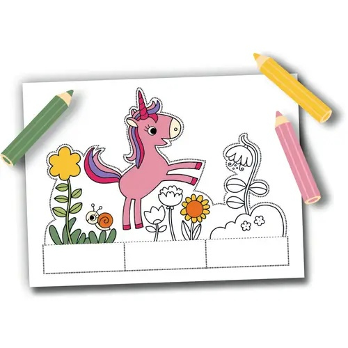 Mein großes Prickel-Starterset: Einhörne