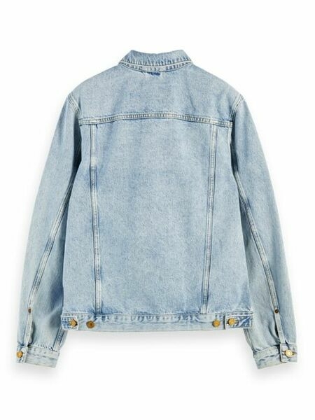 Jeansjacke im Truckerstil