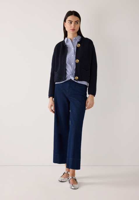 Bluse mit Knot-Detail