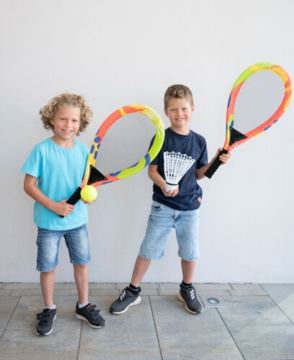 Outdoor-Aktivität "Jumbo-Schläger-Set mit Bällen"