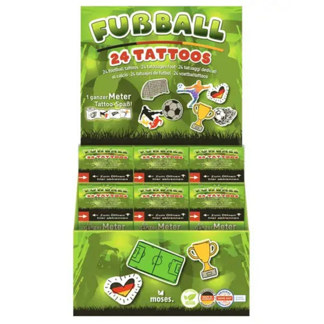 Tattoo-Set "Fußball Tattoos von der Rolle"