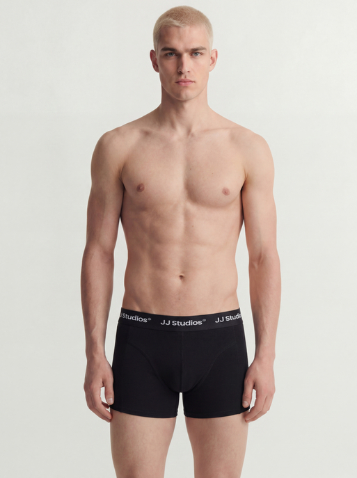 Boxershorts "JacSoho Solid", 3er-Pack