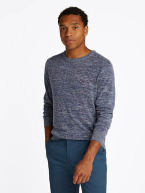 Pullover "COTTON LINEN CREW NECK"