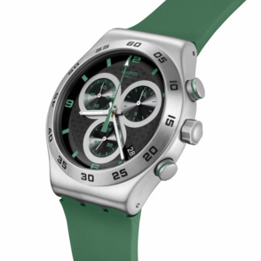 Uhr "Carbonic Green"