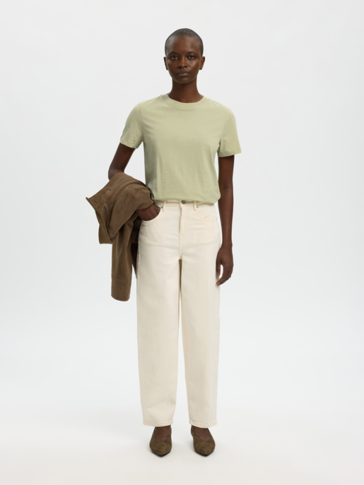 SLFMYESSENTIAL SS O-NECK TEE NOOS