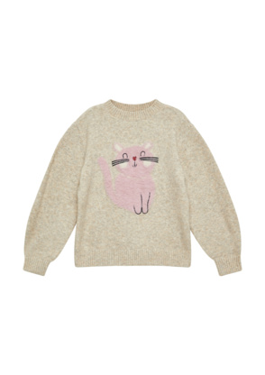 Strickpullover "Katzen"