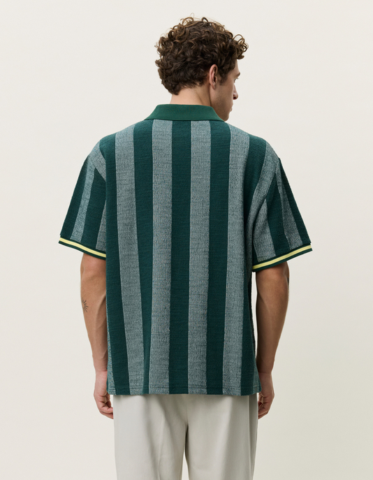 T-Shirt " Stripe Jacuard Football Jersey"