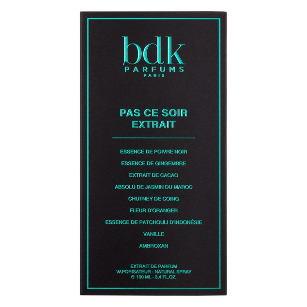 "Pas Ce Soir Extrait" Parfum 100 ml