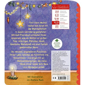 Mein Mitmach-Puzzle-Buch: 5 Wichtel feie