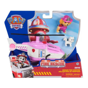Paw Patrol-Fahrzeugset "Fire Rescue + Skye"