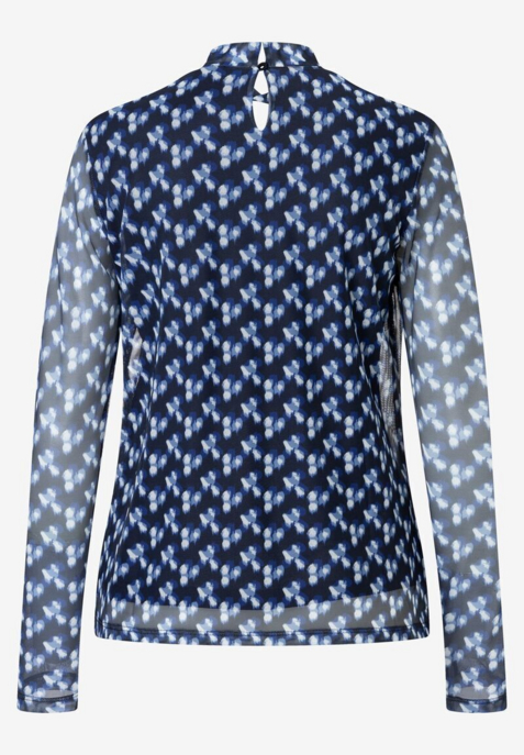 Printed Mesh-Shirt