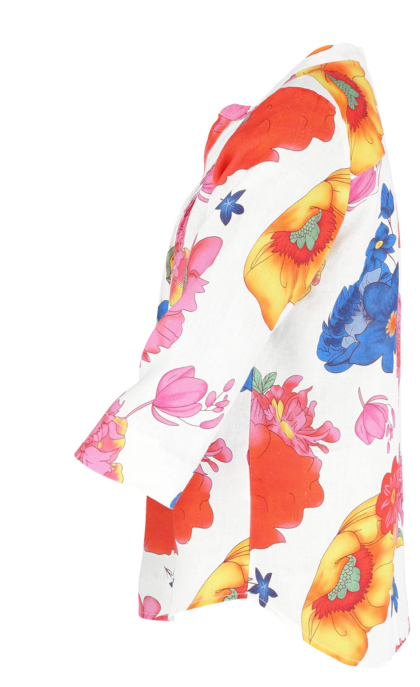 Bluse mit Stehkragen
