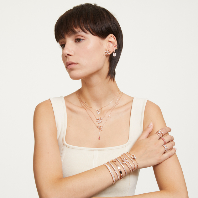 RE MATRIX:ARMBAND S WHITE/ROS M