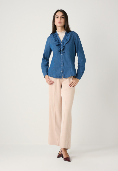 Jeansbluse