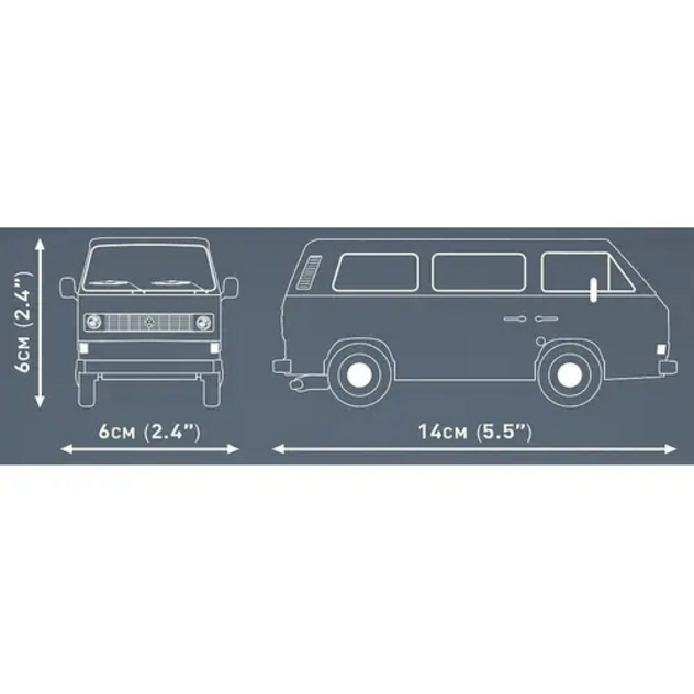 Klemmbaustein-Set "Winter Adventure - VW T3"
