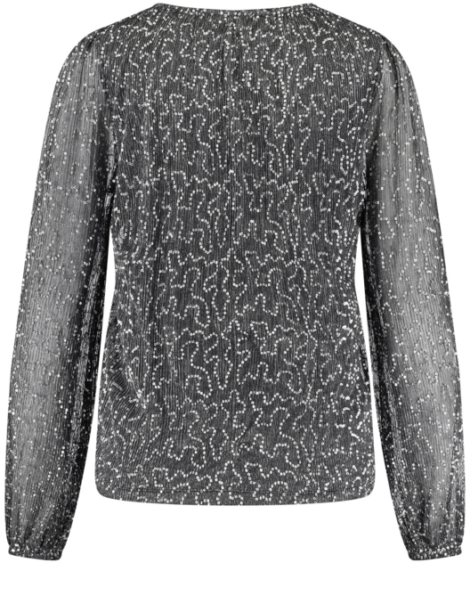 Glamouröses Shirt mit Pailletten