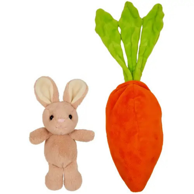 Kuscheltier "Hase Frieda im Möhrchen"