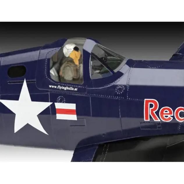 Modellbausatz-Geschenkset "Flying Bulls Vought F4U-4 Corsair"