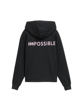 Hoodie "boxy printed"