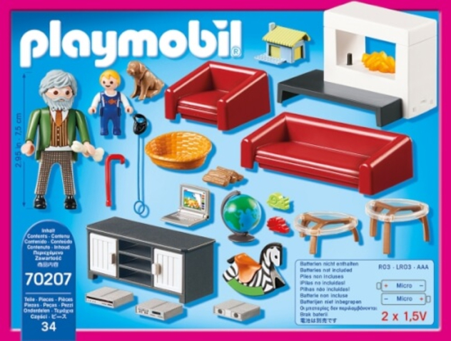 Dollhouse "Gemütliches Wohnzimmer"