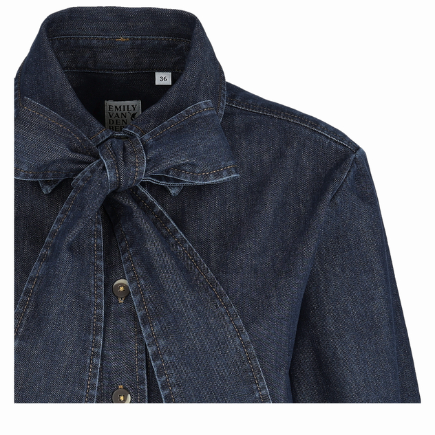 Jeans-Bluse