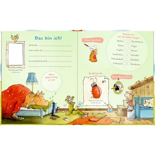 Freundebuch: Bauernhof - Meine Kindergar