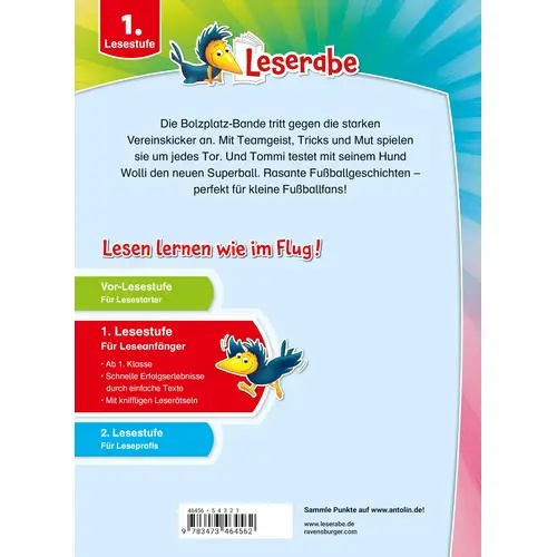 Fußballabenteuer zum Lesenlernen