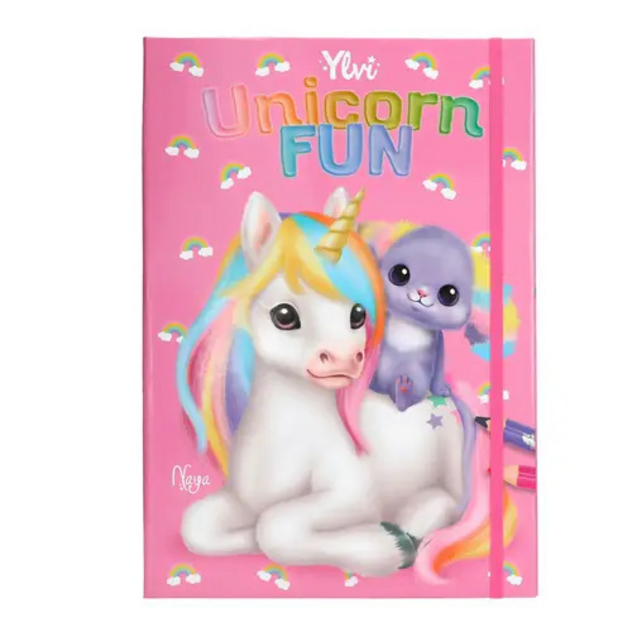 Malbuch "Ylvi - Unicorn Fun"