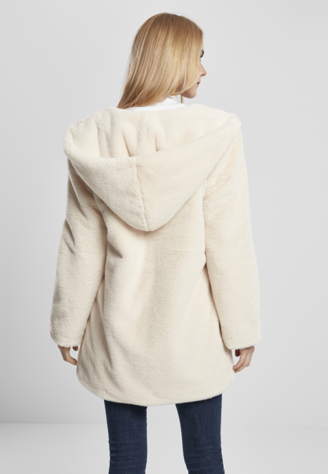 Ladies Hooded Teddy Coat