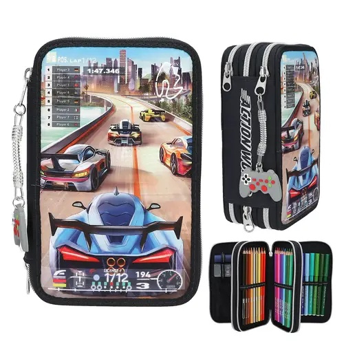 Federtasche "Action World"