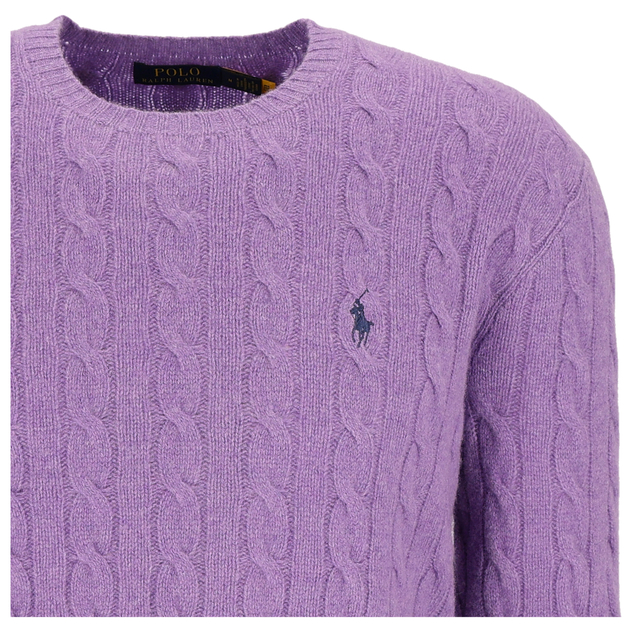 Zopfstrickpullover